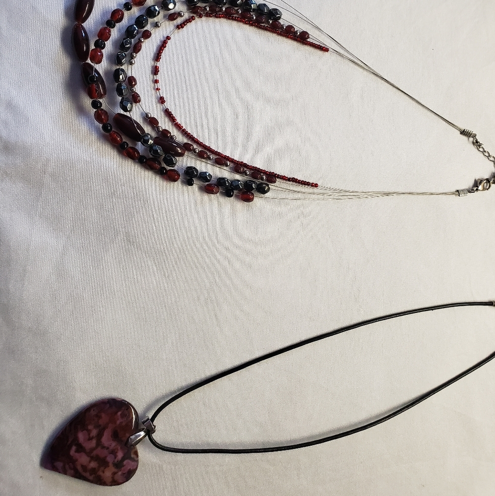 2 necklaces